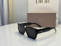 DiorBlackSuit S2U Rectangular Sunglasses in Black