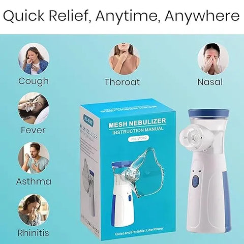 Compact Rechargeable Mesh Nebulizer