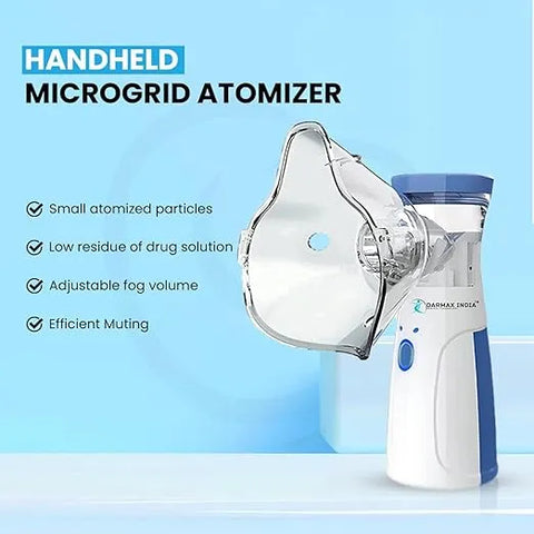 Compact Rechargeable Mesh Nebulizer