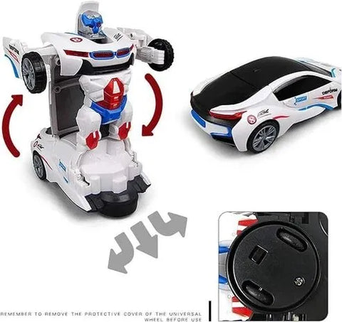 Electric Robot Deform Car Toy