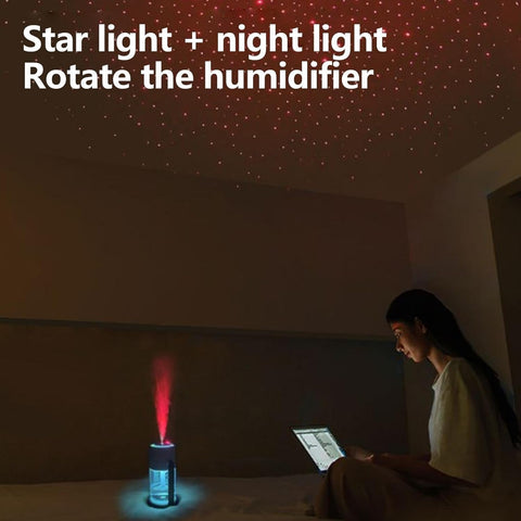 Star Projector with Humidifier