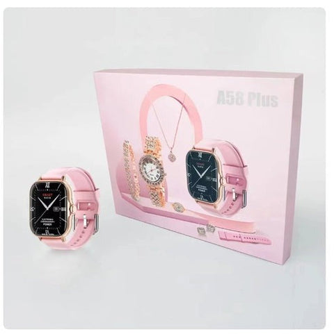 Women Smart Watch and  Jewlery set